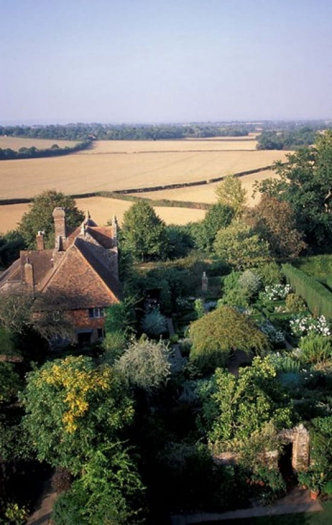 Sissinghurst Gardens Kent England Canvas Art - Nik Wheeler DanitaDelimont (11 x 17)