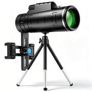 Monocular Telescope 80X40 HD BAK4 , High Power Waterproof  Outdoor Hiking Bird Watching