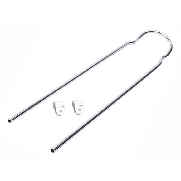 36 Inch High Back Sissy Bar - Chrome Finish For Custom Motorcycle Builds