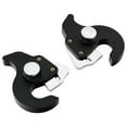 thumbnail image 1 of Sissy Bar Luggage Rack Docking Latch Clip Kit For Harley-Davidson Black, 1 of 13