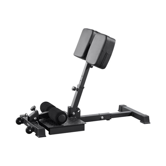 Sissy Squat Machine, Deep Squat Machine for Leg Training, Foldable Glute & Waist Workout Equipment, Home Gym Exercise Machine, Black