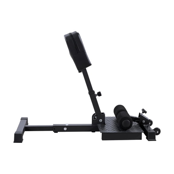 Sissy Squat Machine, Foldable, Multi-Function, Home Gym, Black