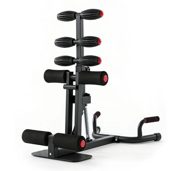 Sissy Squat Machine for Home Gym, All-in-One Deep Squat & Ab Workout Equipment, Adjustable Leg Exercise Machine for Glutes & Quads, 300 Lbs Capacity, Compact Design for Strength Training