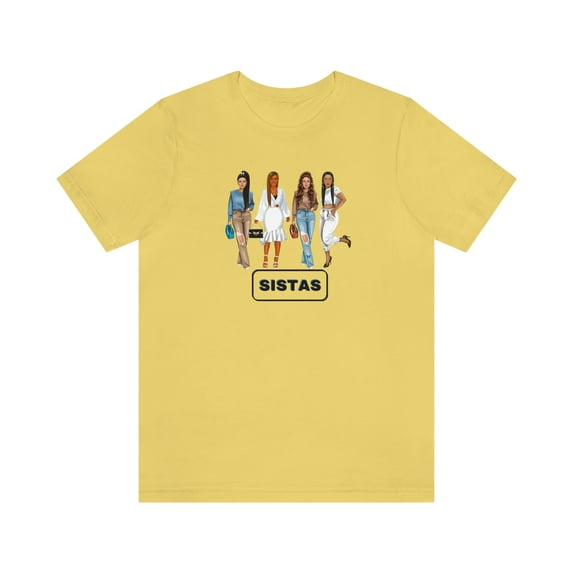 Sistas T-Shirt, Friends, Unisex Jersey Short Sleeve Tee