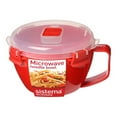 thumbnail image 1 of Sistema Microwave Collection Noodle Bowl, 31.7 Oz, Red, 1 of 3