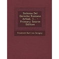 thumbnail image 1 of Sistema Del Derecho Romano Actual, 1... (Paperback), 1 of 1