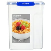 Sistema KLIP IT PLUS Cereal Storage Container | Airtight 4.2 Litre Food Pantry Storage Container | BPA-Free [881450]