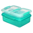 thumbnail image 1 of Sistema Klip It 9.7 Cup Plastic Food Storage Container, Set of 3, 1 of 5