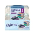 thumbnail image 1 of Sistema Klip It Food Storage Container, 200 ml, 3-Pack (Colors May Vary), 1 of 5