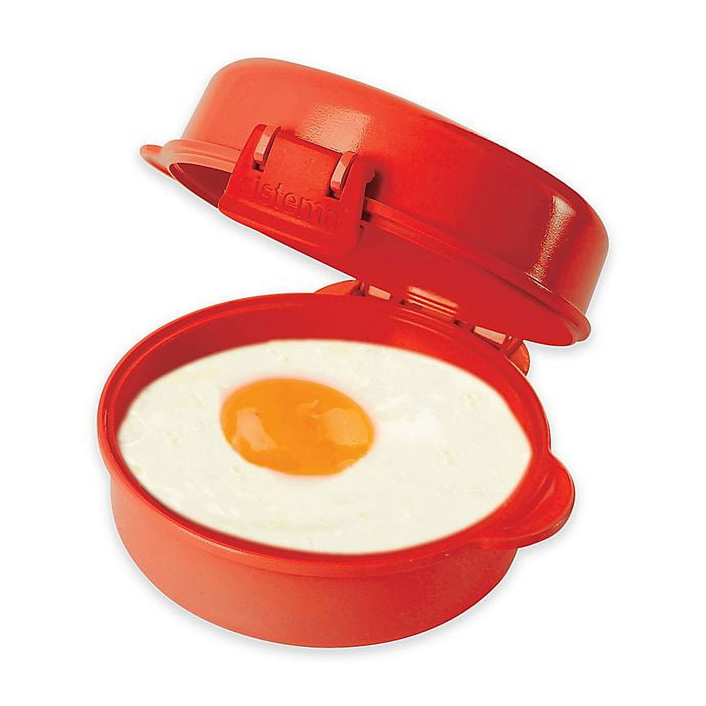 Sistema Microwave Cookware Easy Eggs Red 9.16 Oz 271 ml