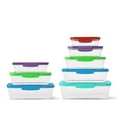 thumbnail image 1 of Sistema Nest It Food Storage Containers with Lids, 8-Pack, 1 of 12