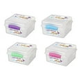 thumbnail image 1 of Sistema  21745 2 Liter Clear Lunch Cube Max Box To Go With Yogurt Pot, 1 of 2