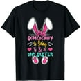 thumbnail image 1 of Sister Baby Reveal Pregnancy Happy Easter Sunday Egg Easter T-Shirt, 1 of 4