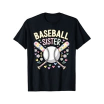 Sister Baseball Family Matching T-Shirt For Boys Soft Fabric, Breathable, Comfortable Short Sleeve Tees Perfect For Boys Shirts Kids Best Gift