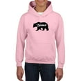 thumbnail image 1 of Sister Bear Hoodie Juniors -Smartprints Designs,  Small, 1 of 4