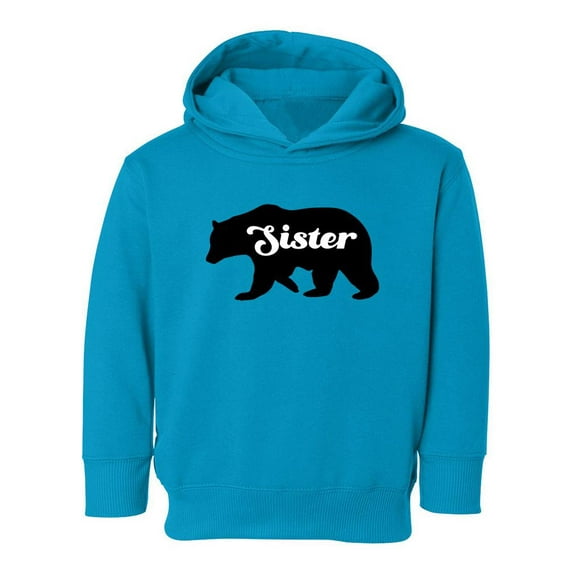 Sister Bear Hoodie Toddler -Smartprints Designs, 4 Toddler