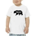 thumbnail image 1 of "Sister" Bear Silhouette Toddler T-Shirt,  5 Toddler, 1 of 4