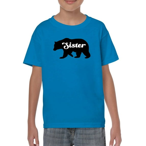 Sister Bear T-Shirt Juniors -Smartprints Designs, x-Large
