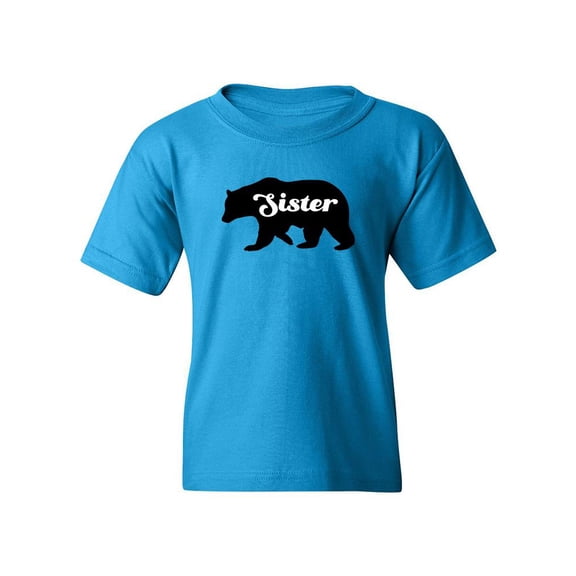 Sister Bear T-Shirt Juniors -Smartprints Designs, x-Small
