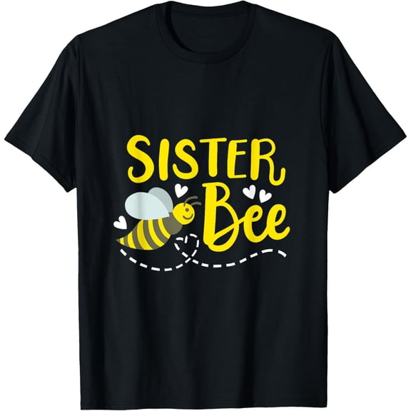 Sister Bee Cute Beekeeping Birthday Party Matching Family T-Shirt