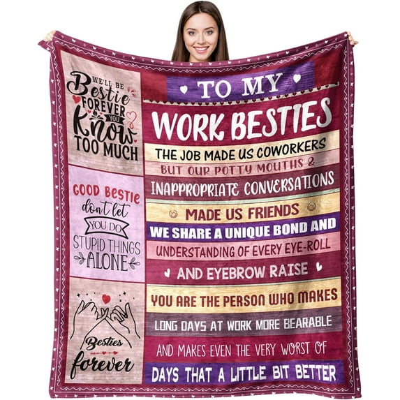 Sister Blanket Gift for Sister for Mothers Day from Brother Big Sister Gifts - to My Sister Blanket for Sofa Bed- Unique Birthday Gift Thank You for Sister 50''x60''