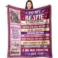 thumbnail image 1 of Sister Blanket Gift for Sister for Mothers Day from Brother Big Sister Gifts - to My Sister Blanket for Sofa Bed- Unique Birthday Gift Thank You for Sister 50''x60'', 1 of 5