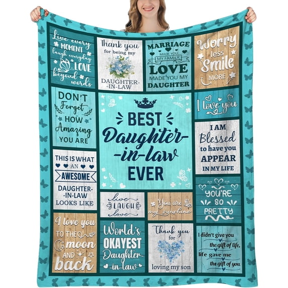 Sister Blanket from Sister, Gifts for Sister from Sister 50x60 Sister Blanket Gifts for Sister Birthday Graduation for Sisters