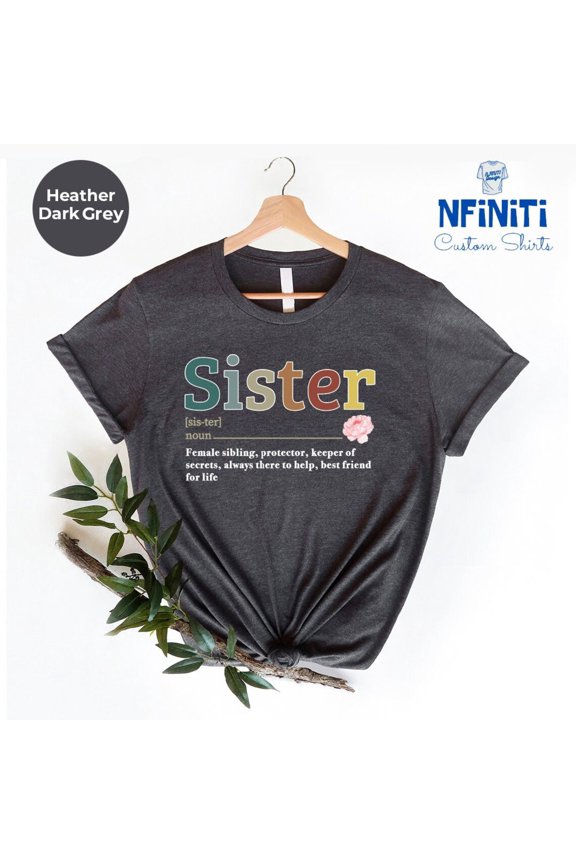 Sister Definition Shirt: Soul Sister Gift All Size S-5Xl