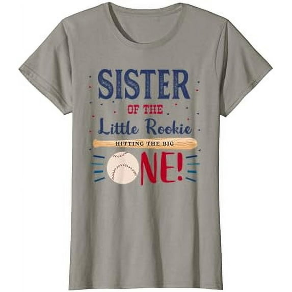 Sister First Birthday Little Rookie Baseball The Big One Unisex Men Women T-Shirt S-5Xl - Best Birthday Gifts