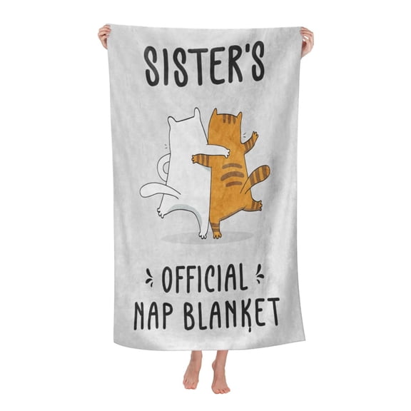 Sister Gifts Bath Towel Soft and Highly Absorbent for Adults
