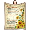 thumbnail image 1 of Sister Gifts Blanket 60"X50", Sisters Gifts from Sister, Birthday Gifts for Sister, Big Sister Gift, Best Sister Ever Gifts, Gifts for Sisters from Sisters Adult, to My Sister Throw Blanket, 1 of 5