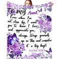 thumbnail image 1 of Sister Gifts Blanket from Sister Super Soft Flannel Throw Blankets for Birthday/Mothers Day 50"X40", 1 of 5