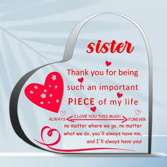 Sister Gifts From Sister Birthday Gifts For Sister Soul Sisters Sister In Law Big Sister Christmas T Gifts For Women Birthday,Inspirational Gifts For Friends