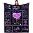 thumbnail image 1 of Sister Gifts, Sister Blanket 60"x50", Sister Birthday Gift Ideas, Sister Gifts from Sister, Gifts for Sister Christmas Birthday Gift for Sister Throw Blanket, Sister Birthday Gifts from Sister, 1 of 5