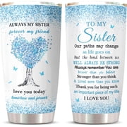 Sister Gifts, Sisters Gifts From Sister Tumbler 20oz, Mothers Day Christmas Birthday Gift For Sisters, Big Sis Gift, Presents For Sis
