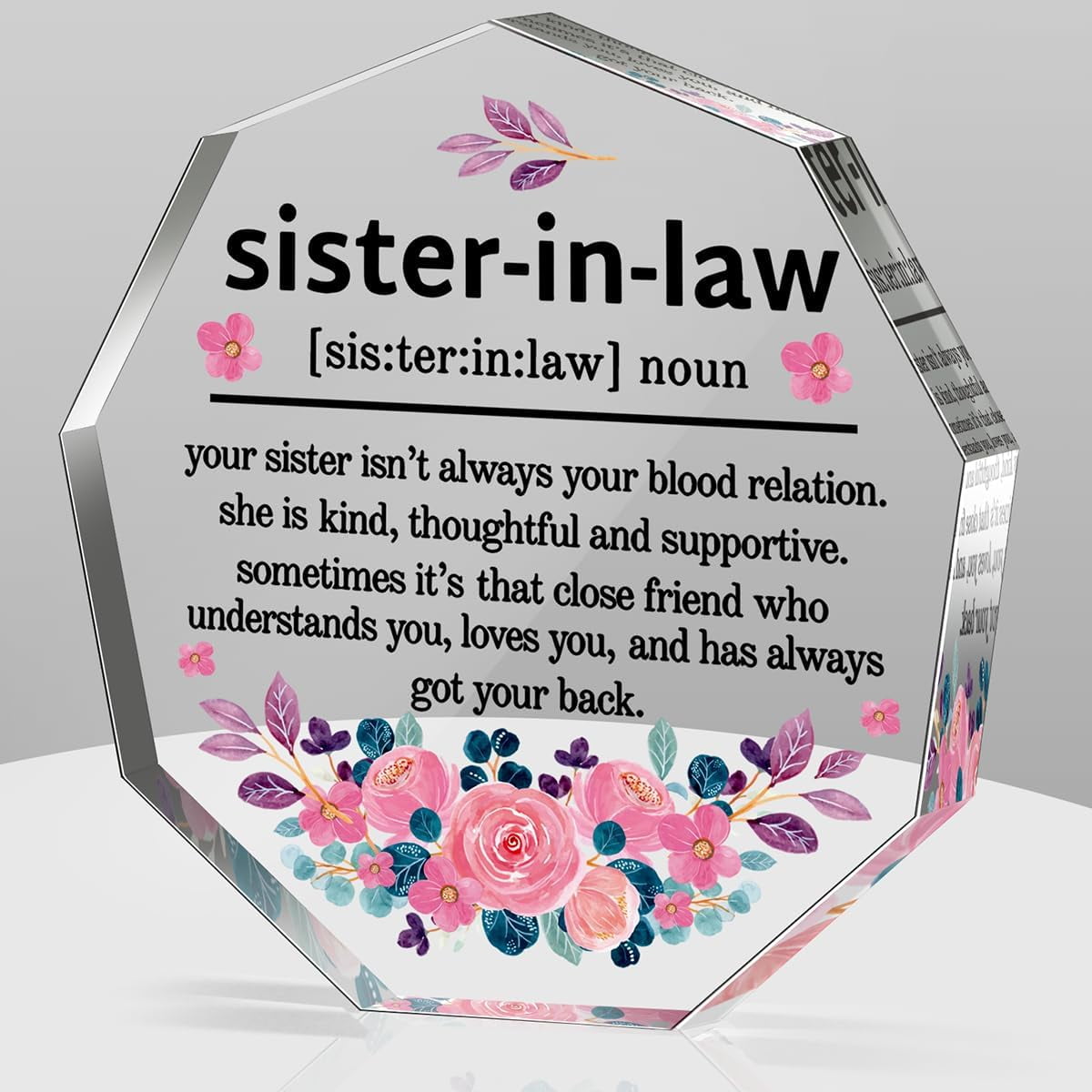 Sister-In-Law Gifts from Sister Birthday Mothers Day Gifts for Sister ...