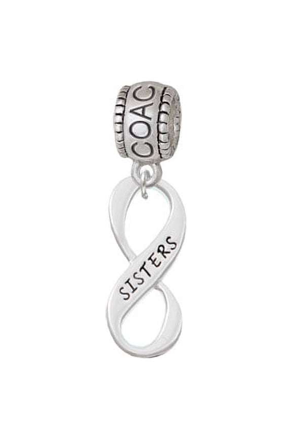 Sister Infinity Sign - Coach Charm Bead