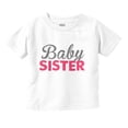 thumbnail image 1 of Sister Little Sis Younger Sibling Youth T Shirt Tee Girls Infant Toddler Brisco Brands 12M, 1 of 5
