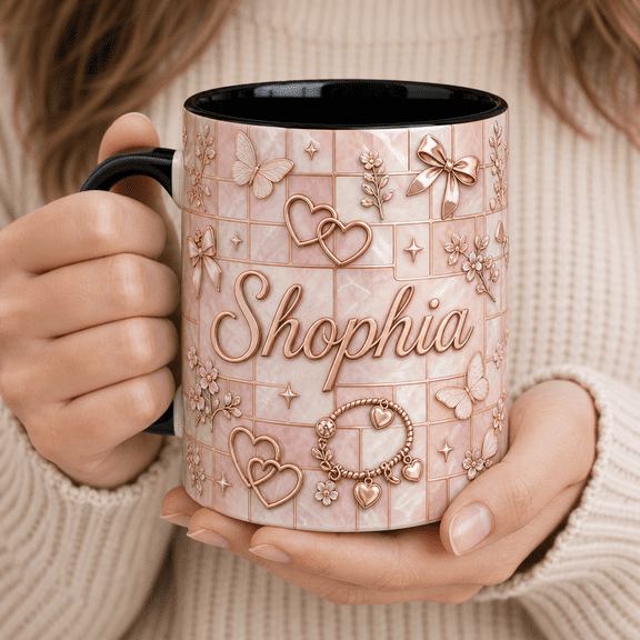 Sister Mug 2D Printed 3D Effect Personalized Sister Mug Custom Sister Gift