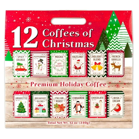 Sister Novelties 12 Gourmet Coffee & Teas Gift Set, 1 Ounce