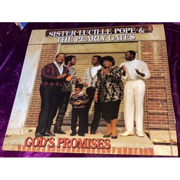 Sister Lucille Pope And The Pearly Gates* - God's Promises (LP) (Mint (M))