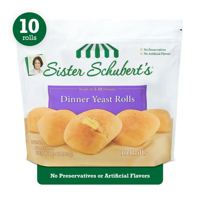 Sister Schubert's Dinner Yeast Rolls 10 Ct, 15 oz