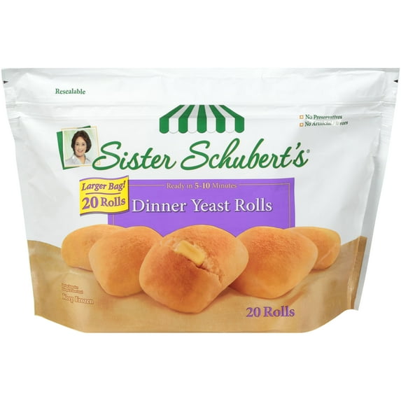 Sister Schubert's Dinner Yeast Rolls 26 Oz, 20 Count