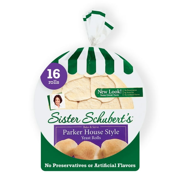 Sister Schubert's Parker House Style Yeast Rolls, 11 oz.