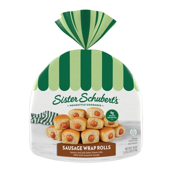 Sister Schubert's Sausage Wrap Rolls 18 oz