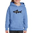 thumbnail image 1 of Sister Shark Hoodie Juniors -Smartprints Designs,  x-Large, 1 of 4