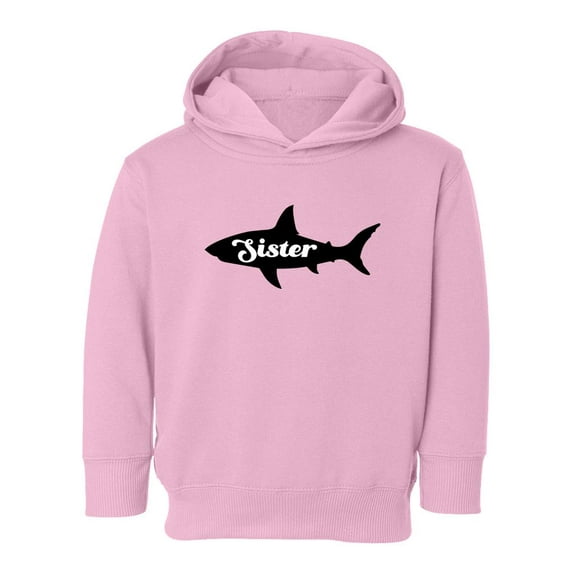 Sister Shark Hoodie Toddler -Smartprints Designs, 2 Toddler