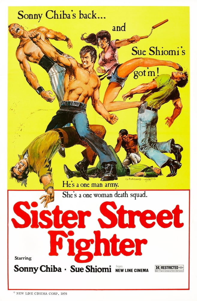 Sister Street Fighter Canvas Art - (11 x 17)