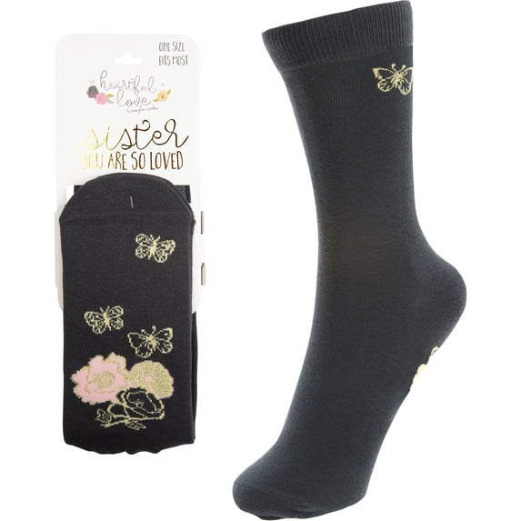Pavilion Gift Company - Sister - Ladies Cotton Blend Sock