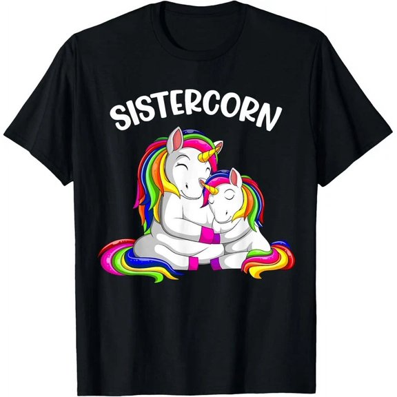 Sistercorn Unicorn Sister T-Shirt